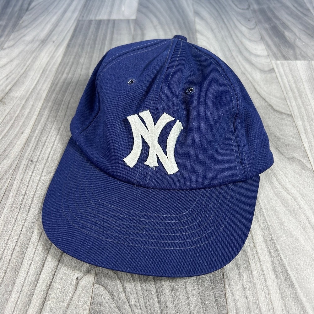New York Yankees LONDON Snapback Baseball Cap Men's Adjustable S/M Navy White‎